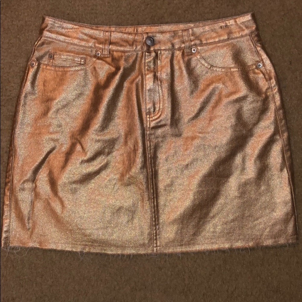 Gold Skirt